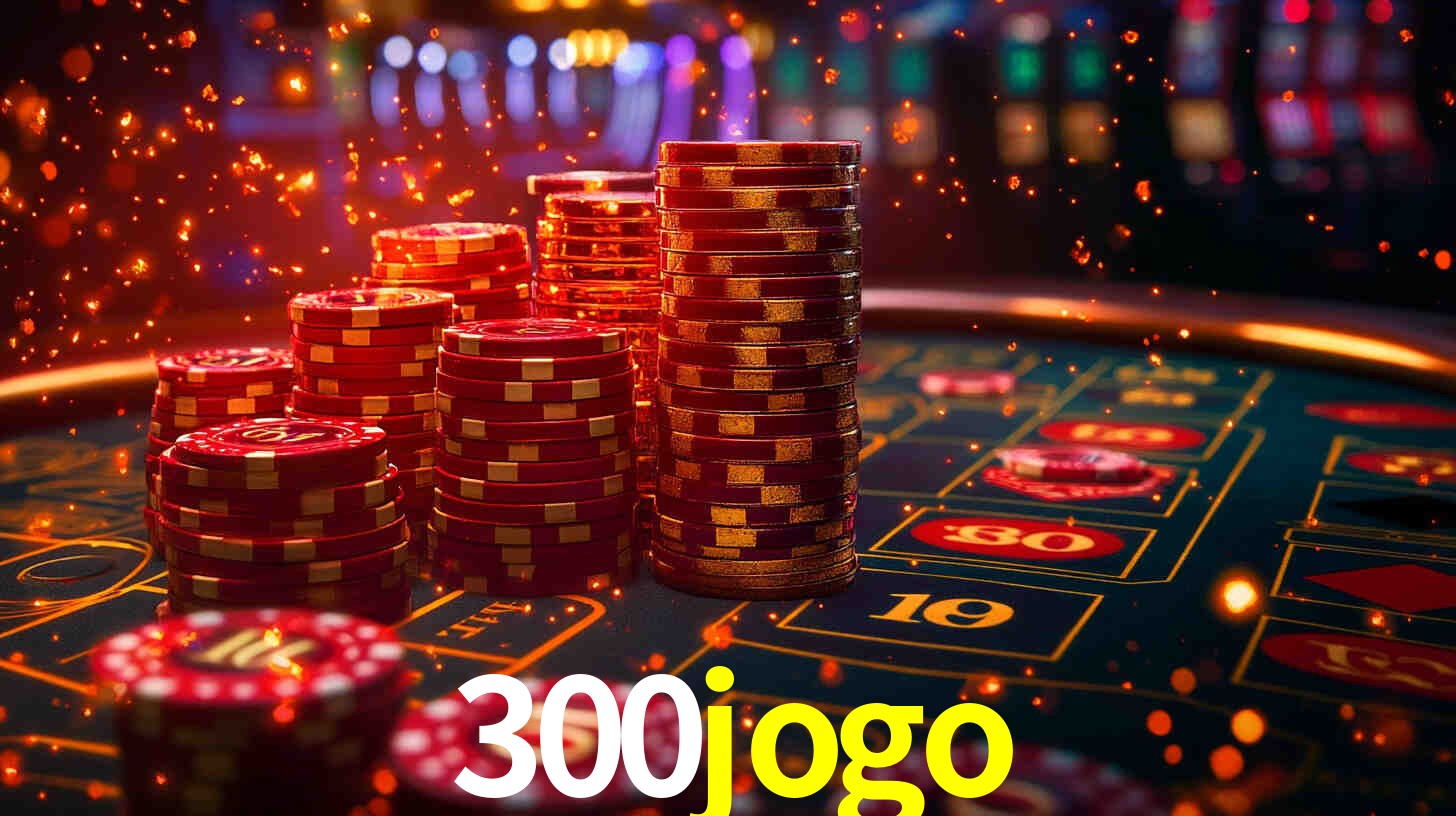 300jogo Logo - Bônus com Rollover Justo